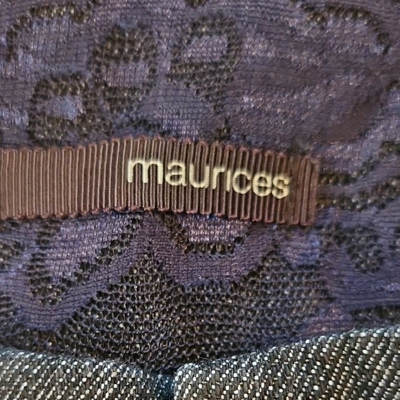 Maurices Gray/ Black -Houndstooth Dress Pants - Picture 4 of 9